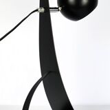 Brilliant black metal house lamp 1990