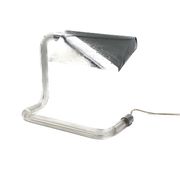 Peter hamburger, crylicord modernist crylicord desk lamp, knoll international, 1960s