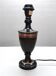 Robert Deschuytener - Baluster lamp - Black and gold ceramic - 1970s