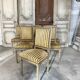 Série de 6 chaises Louis XVI