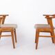 Set of 4 Erik Kirkegaard Chairs Model 49, Danish Mid Century 1960s Teak