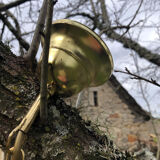 Glass tassel chandelier