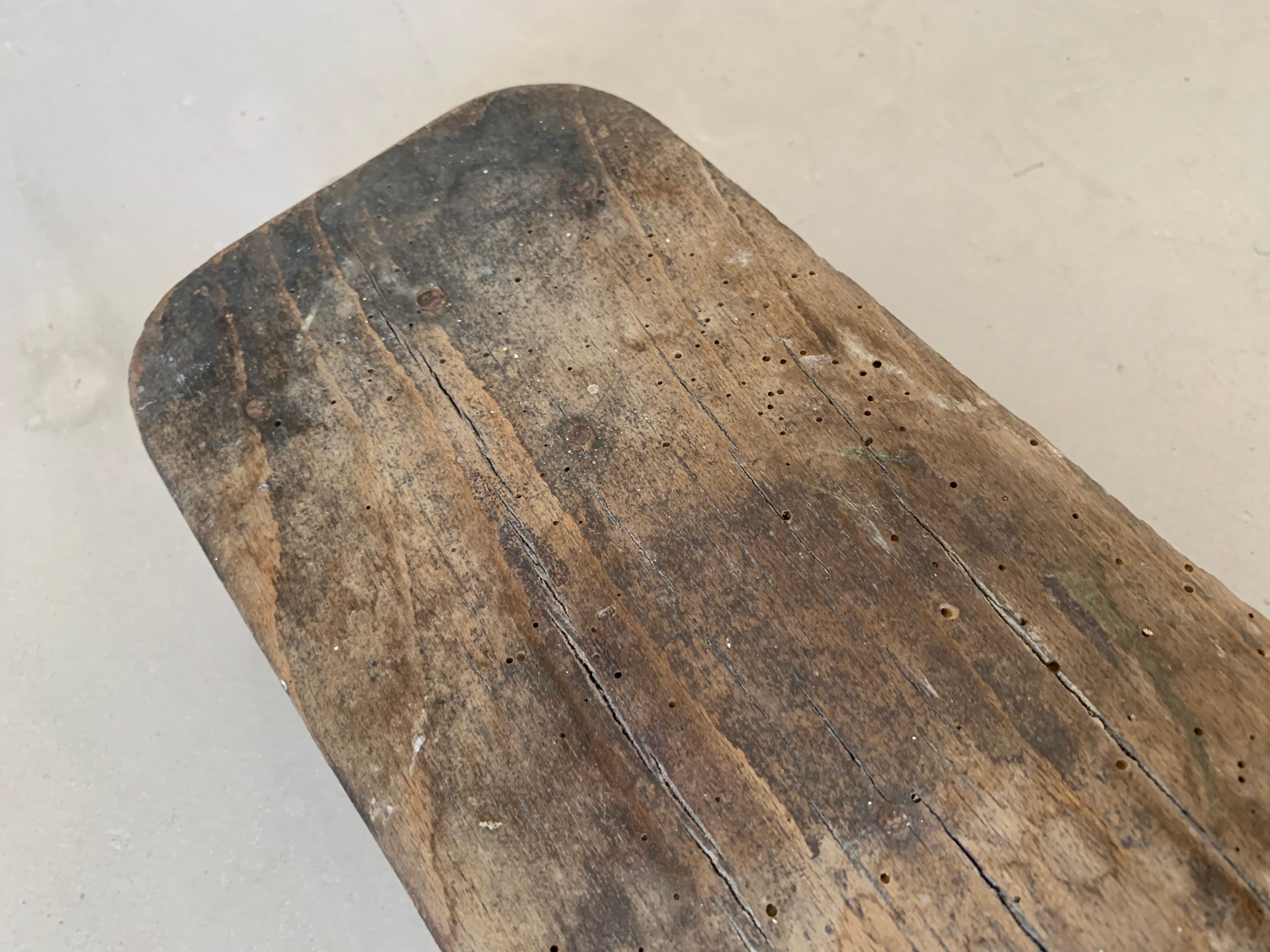 Marche pied en bois massif