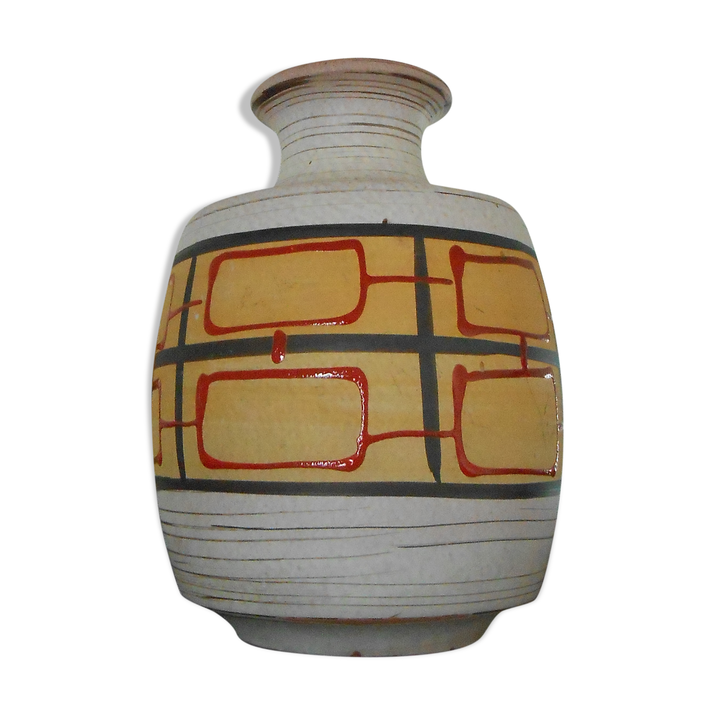 Ceramic Decorative vase years 50 West Germany