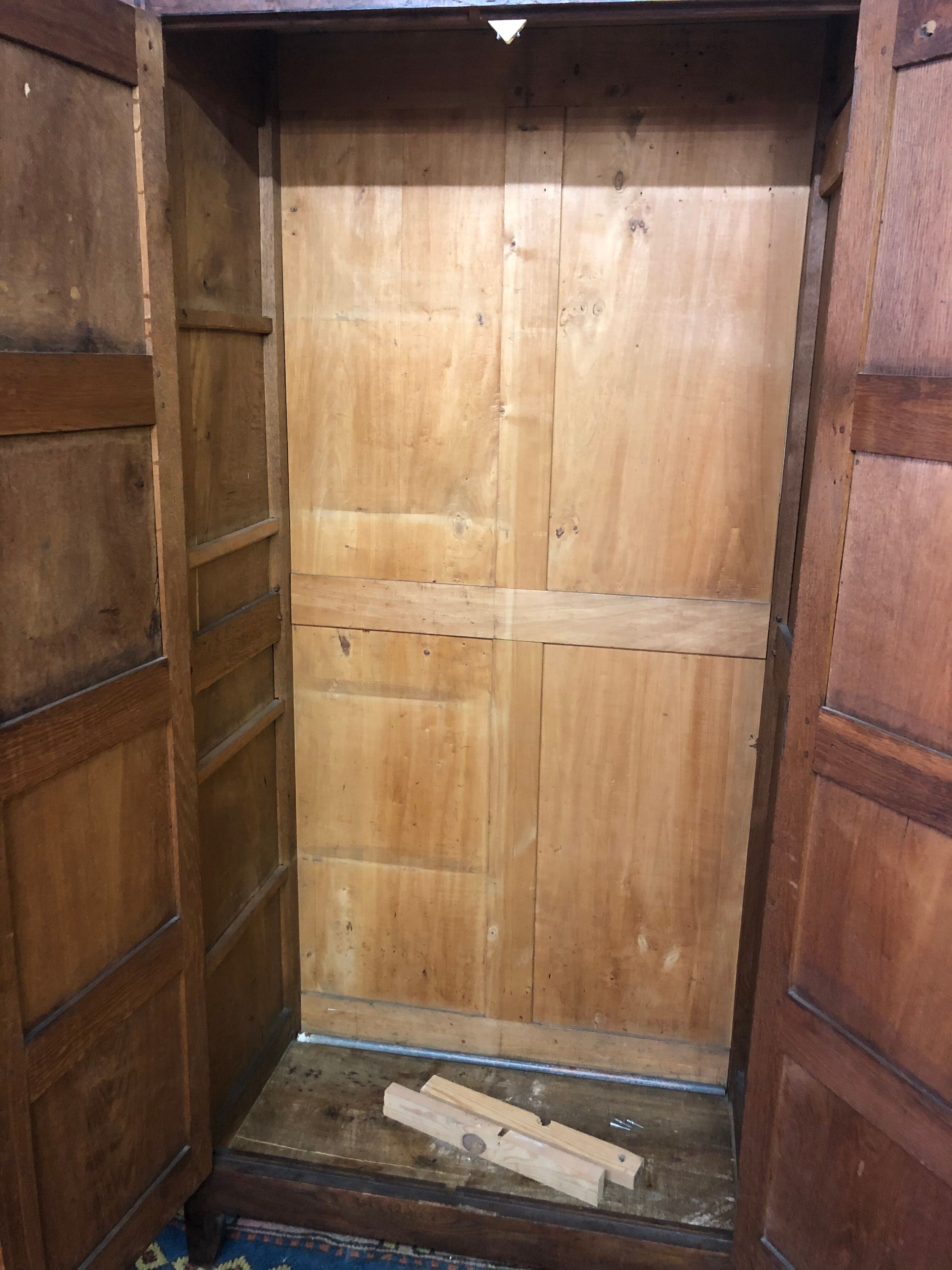 Pair of ancient liturgical cabinets