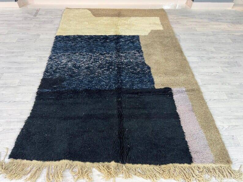 Colorful handmade Azilal rug size 150 x 250 cm
