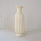Vase Art Déco en Céramique sur Pied Bo Fajans Ewald Dahlskog, Suède, 1940s