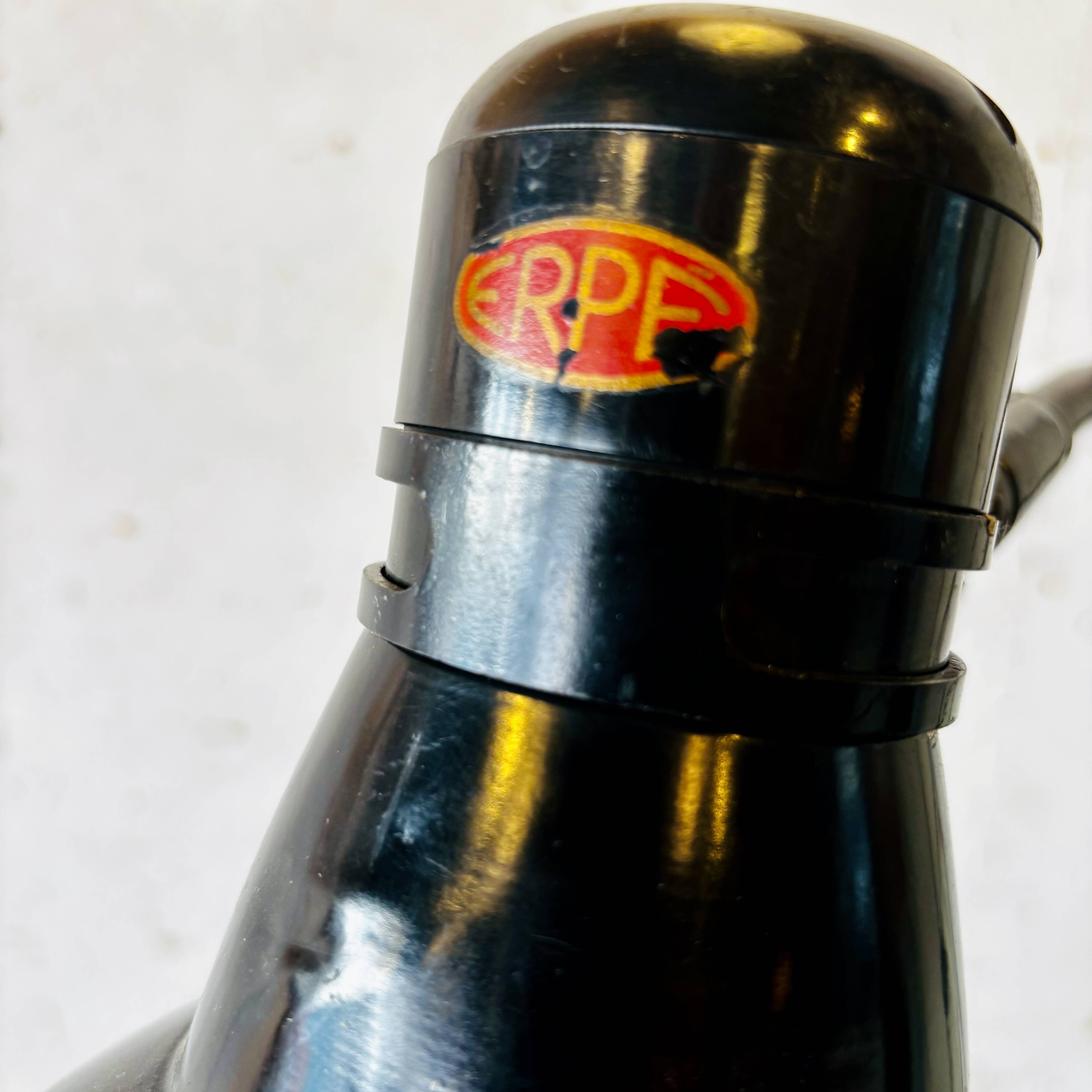Rare Belgian architect lamp "ERPE"