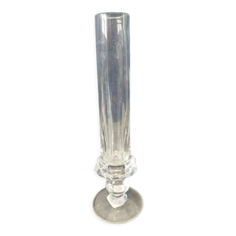 Crystal flute vase