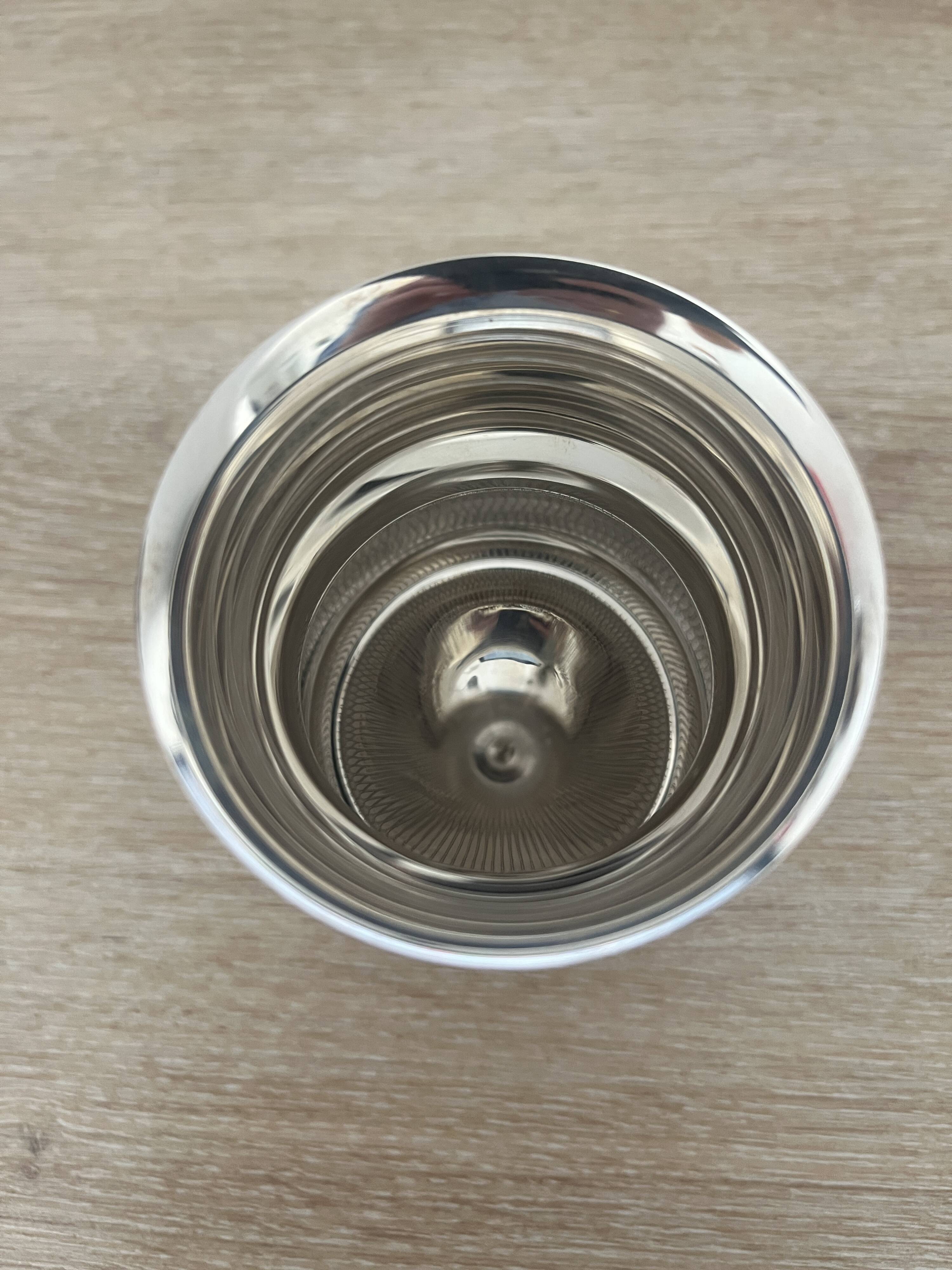 timbale à champagne Puigforcat argent massif