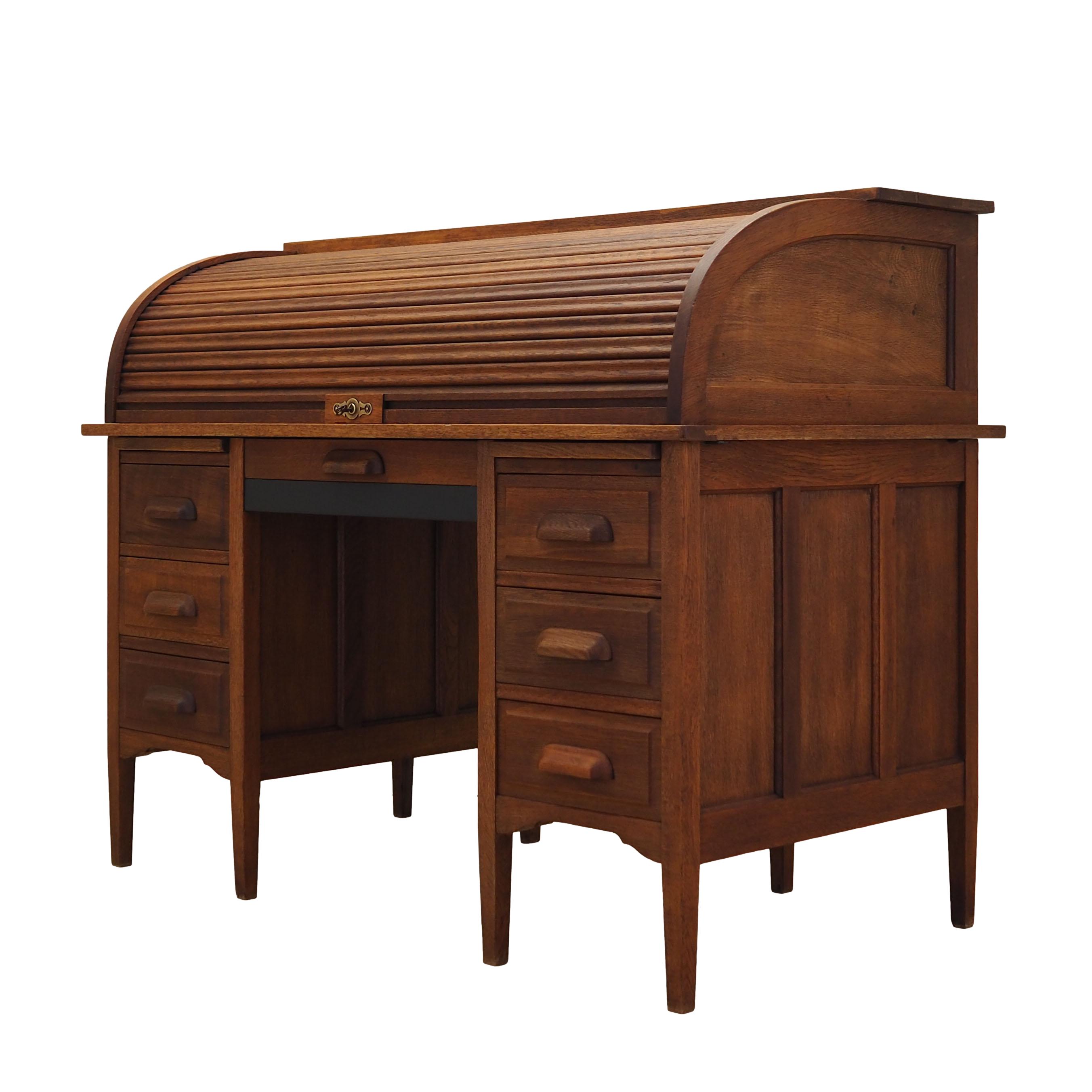 Bureau en chêne, design danois, années 1950, production: Danemark