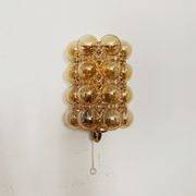 Set of 2 mid-century modern bubble wall lamps by Helena Tynell for Limburg