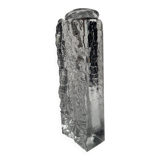 Frosted glass vase from the 1970s