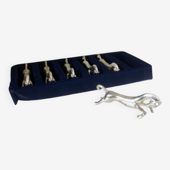 Set 6 horse knife holder