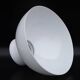 French Vintage White Opaque Glass Lantern Style Replacement Shade 0185