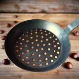 Chestnut Roaster. Extra Long Handled, 3ft/90cms, Chestnut Roasting Pan. Autumn Essentials