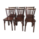 Suite of 6 chairs by Baumann 1960