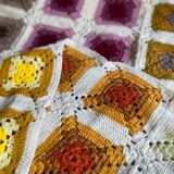 Bohemian granny bedspread