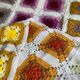 Bohemian granny bedspread