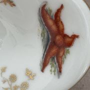 Pair of vintage marine-themed dishes in Berry porcelain.