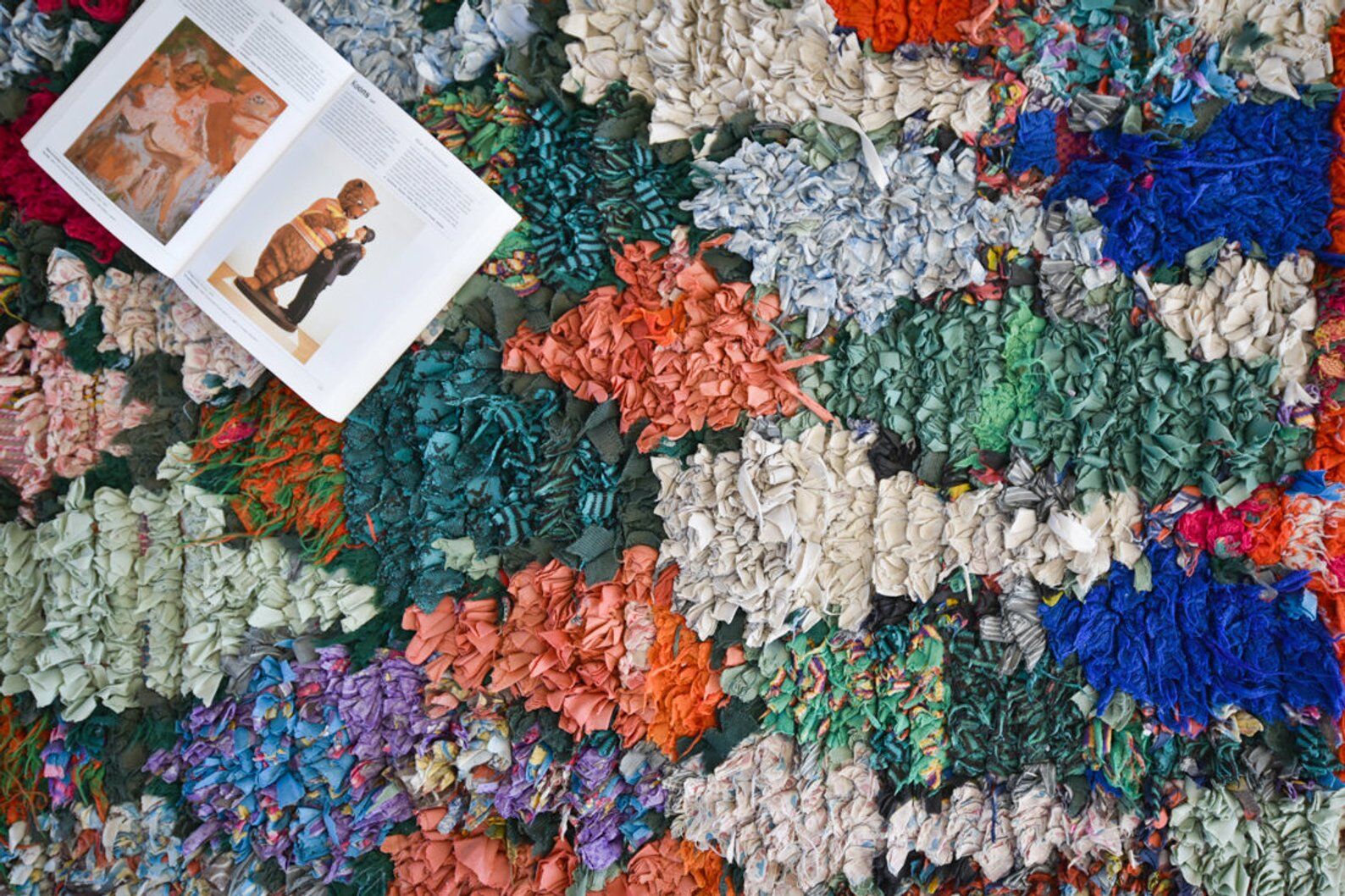 Carpet boucherouite 124x158cm