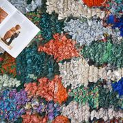 Carpet boucherouite 124x158cm