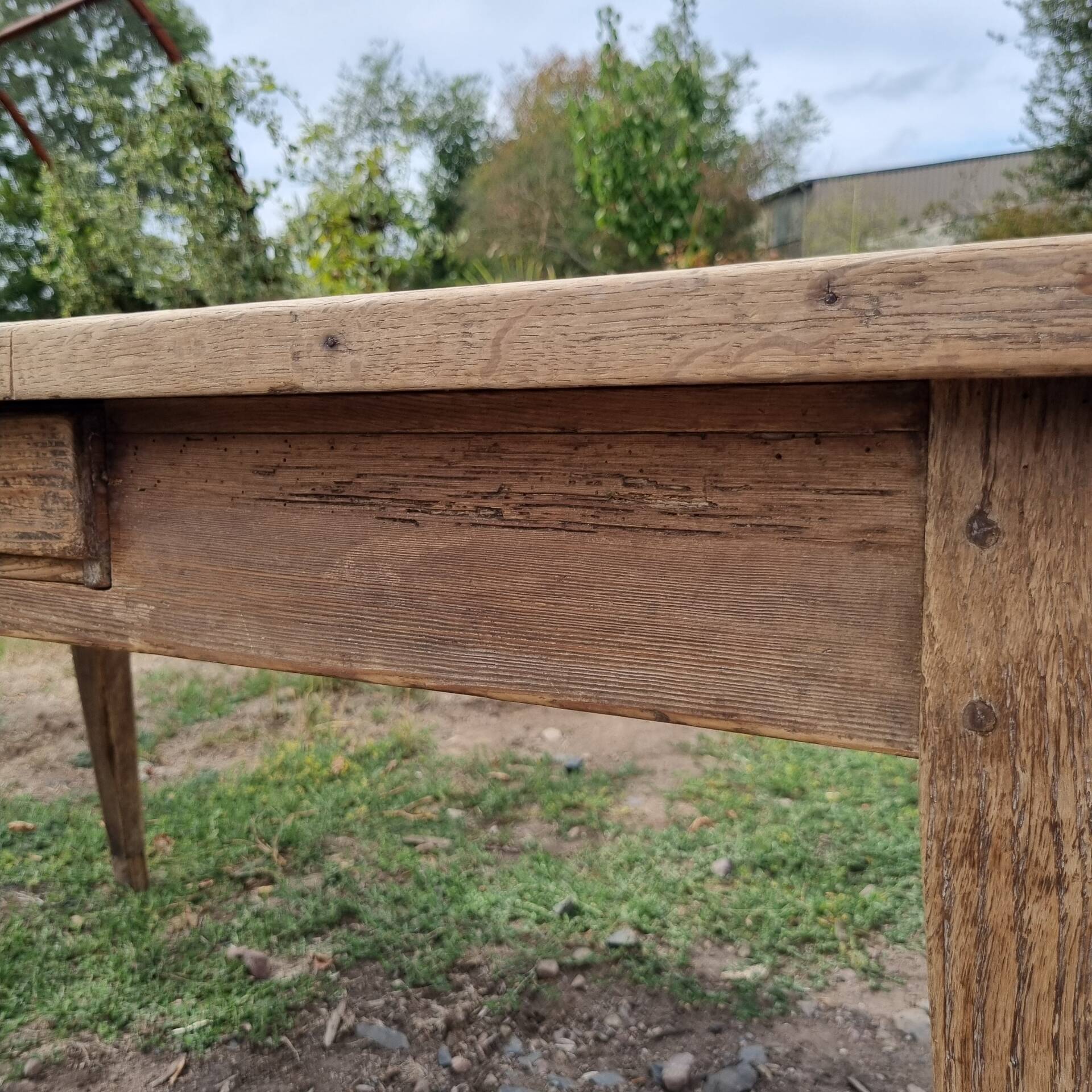 Farm table length 168 cm