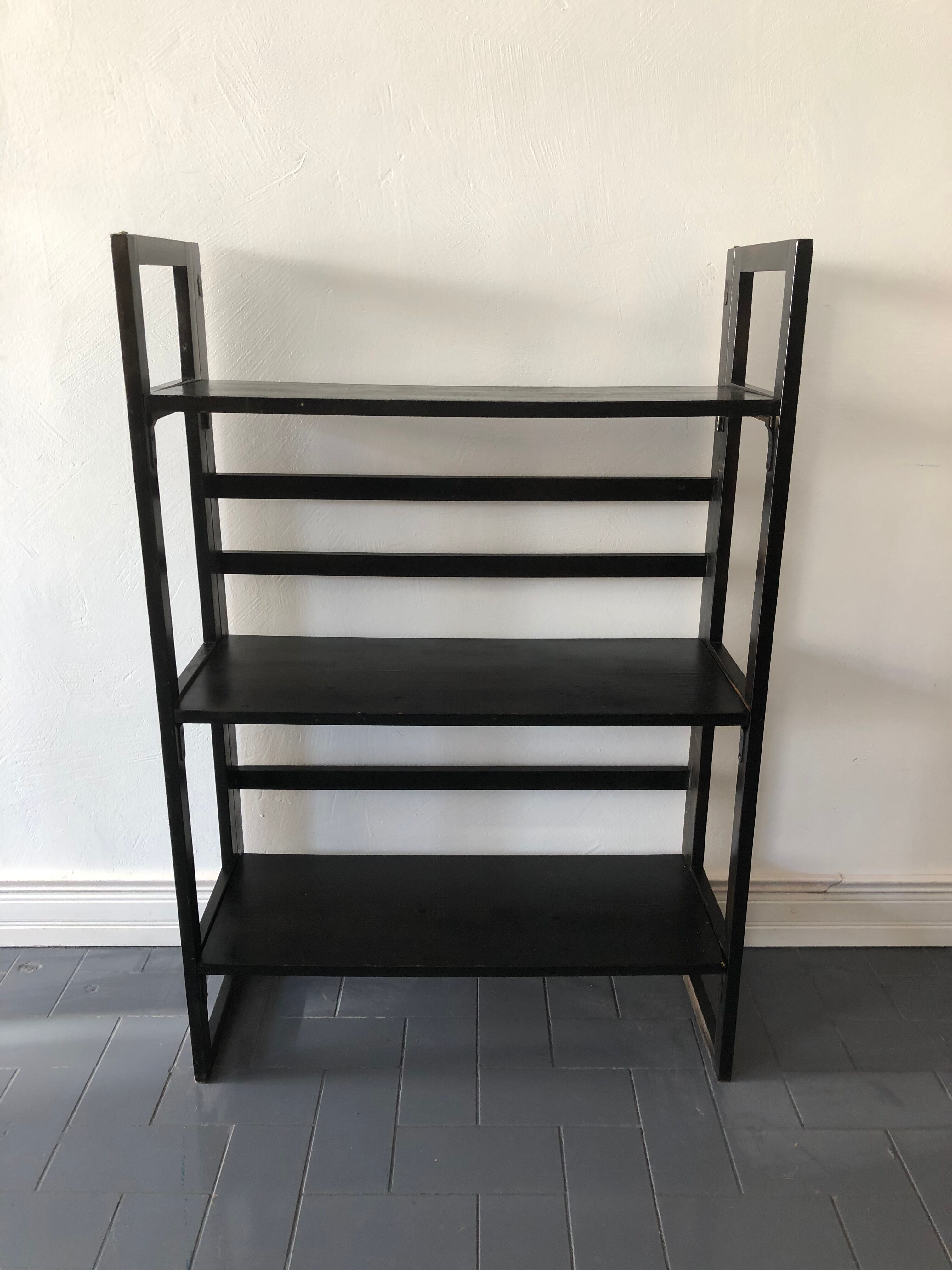 Vintage bookshelves, folding