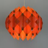 Butterfly pendant light by Lars Schioler for Hoyrup, 70s vintage style