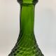 Bouteille vintage en verre empoli, italie - années 1960