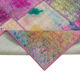 Hand-Knotted Anatolian Contemporary 169 cm x 240 cm Multicolor Patchwork Rug