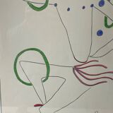 Lithograph, artist's proof Jean Cocteau