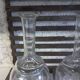 Art Deco style glass carafes
