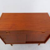 Scandinavian cabinet with sliding doors, 1960s