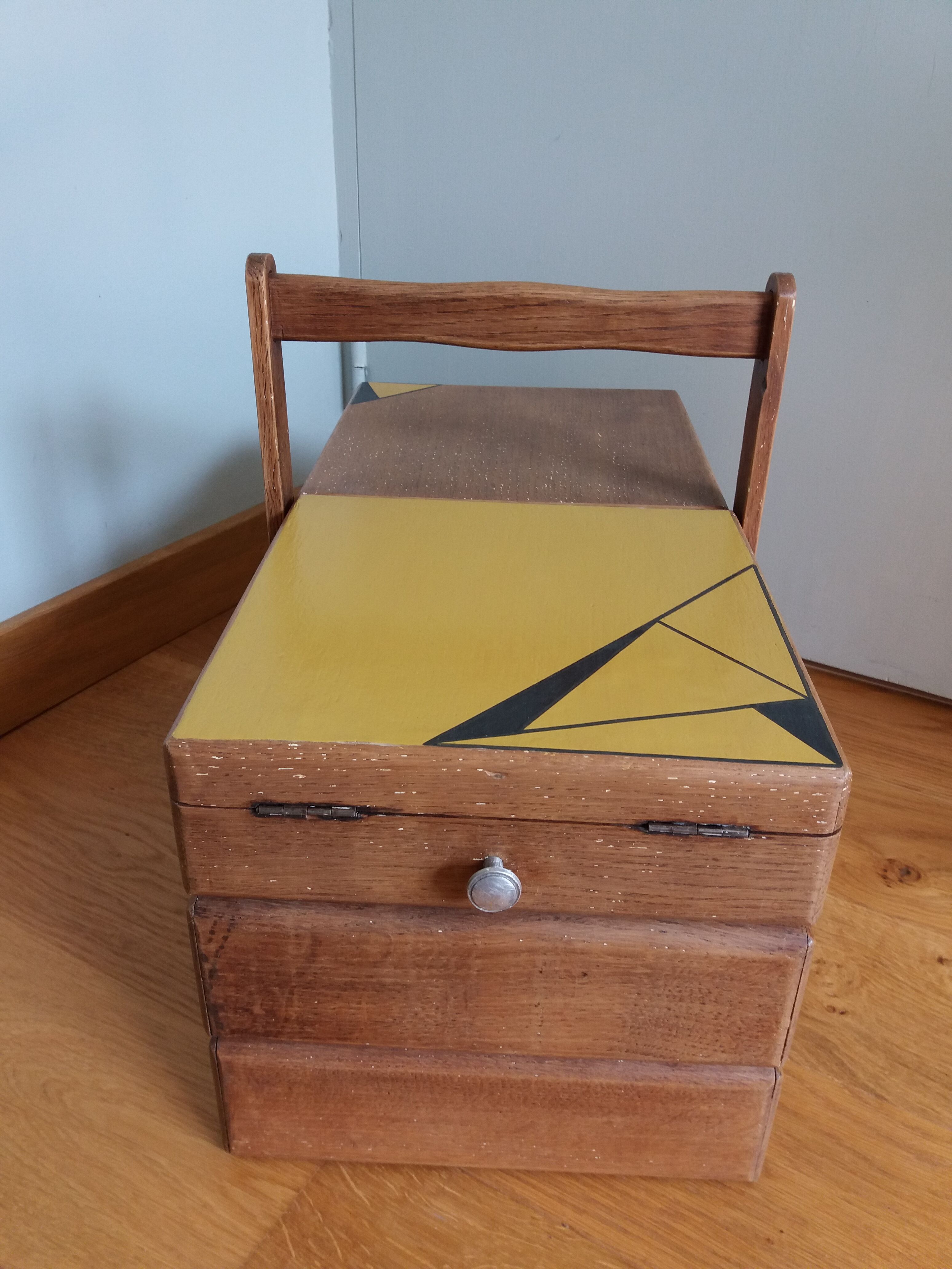 Sewing box worker seamstress revisited