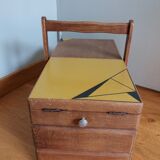 Sewing box worker seamstress revisited