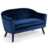 Velvet sofa