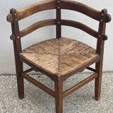 Vintage corner armchair