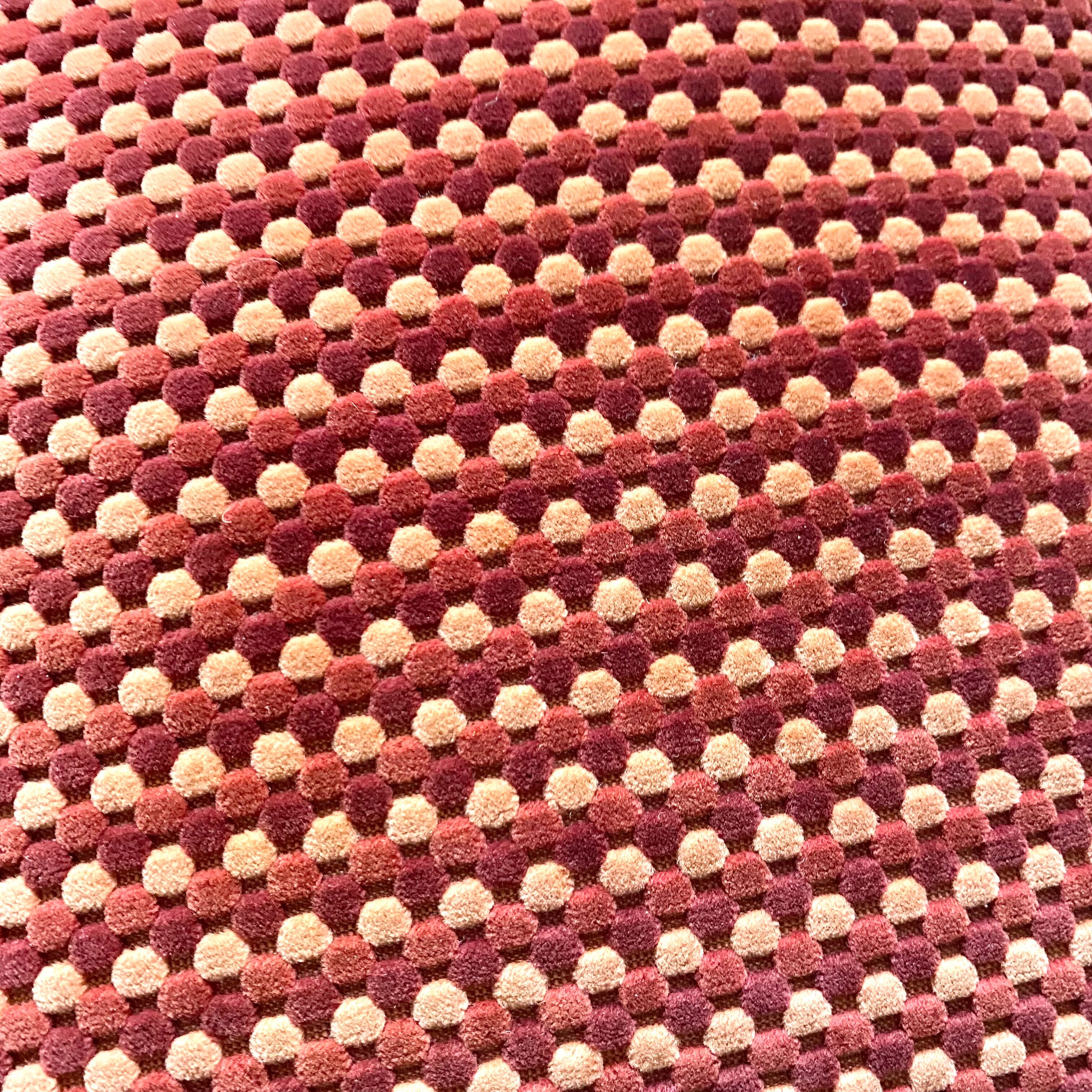 Coussin en velours vintage