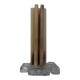 Scandinavian Glass Candleholder, 1960s