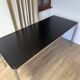 USM Haller desk in black argolite