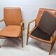 Pair of Scandinavian armchairs attributed to Axel Larsson, circa 1960.