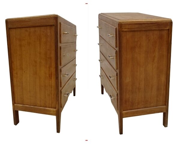 Commode vintage bois massif 1950