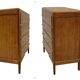 Commode vintage bois massif 1950