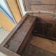 Antique carved oak chest
