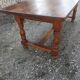 Table de ferme chêne massif