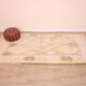 Yellow Vintage Moroccan Rug 159 x 282, Berber Wool Rug, Handmade Boho Rug