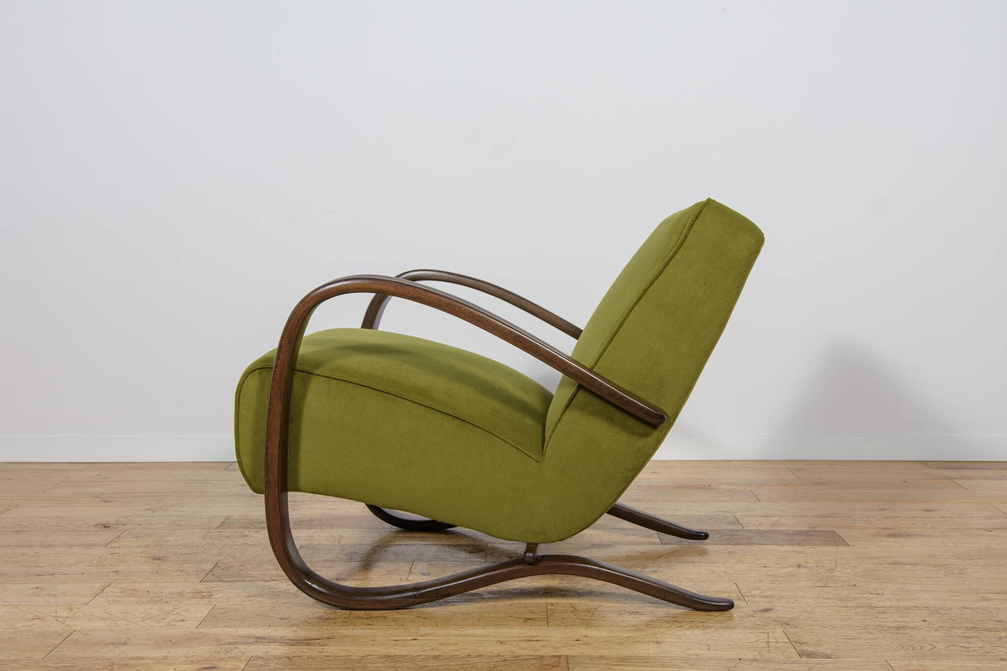 Model H-269 lounge chair by Jindřich Halabala for Up Závody, 1930s