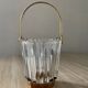 Vintage glass ice bucket