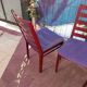 4 chaises Modèle SM50, type High Rise. PALIS